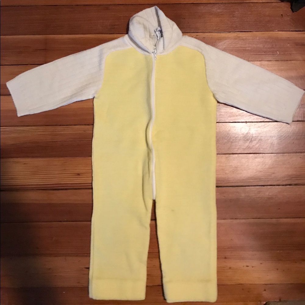 Vintage Saks baby knit romper